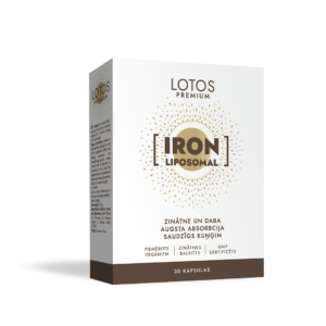 LOTOS Premium Liposomal Iron — 30 capsule