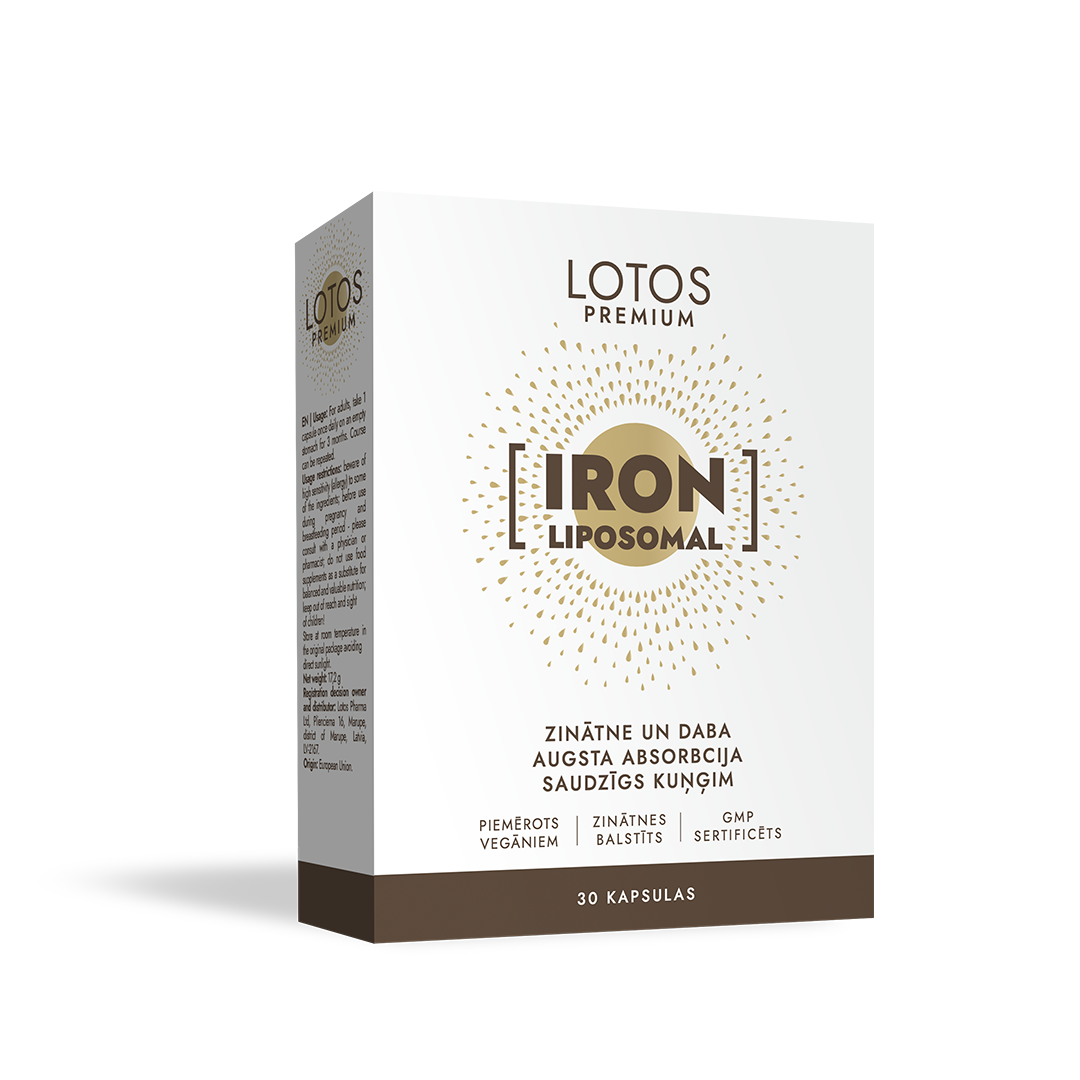 LOTOS PREMIUM Liposomal Iron — 30 / 90 capsule