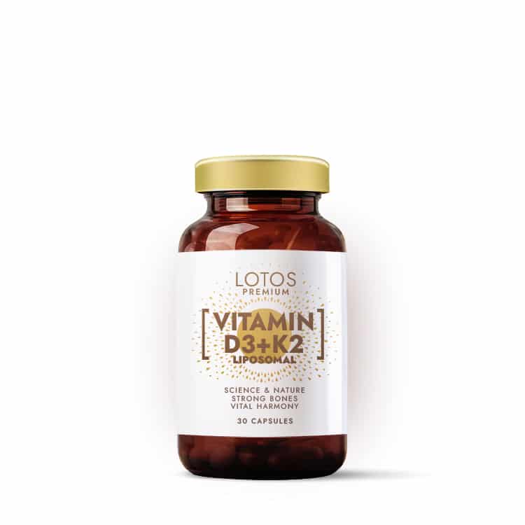 LOTOS PREMIUM Vitamina D3 + K2 lipozomală